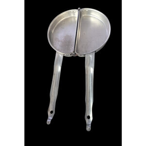 Vintage Mirro 1134M Aluminum Double Skillet Pan – Hinged Twin Pan – Made in USA